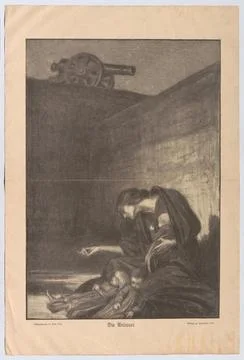 Vienna 19th-20th c, "The answer". Supplement to the "March Scripture" of the 스톡 사진