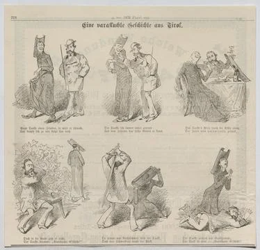 Vienna 19th-20th c, A variable story from Tyrol. ". Eduard Graf Taaffe and the Stock Photos