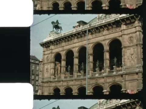 Vienna Austria 1968 State Opera House Stock Footage 306911880