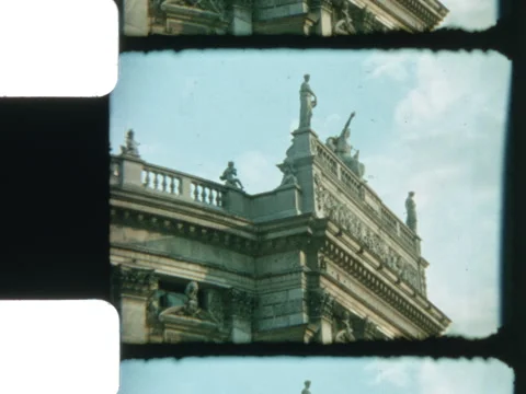 Vienna Austria 1968 Statue 스톡 동영상 306925959