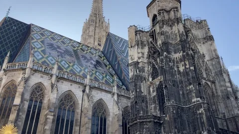 Vienna, Austria, St Stephan Cathedral Stock Footage 331437431
