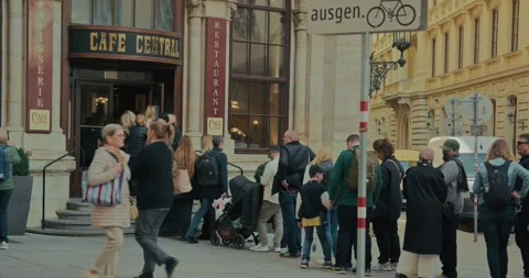 Vienna - Café Central Stock Footage 300145122
