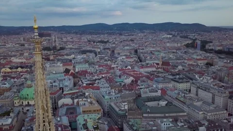 Vienna Cathedral Stock Footage 95915258