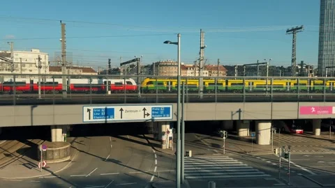 Vienna Central Station 3 Video stock 319845071