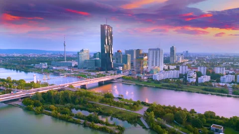 Vienna city austria Stock Footage 217390955
