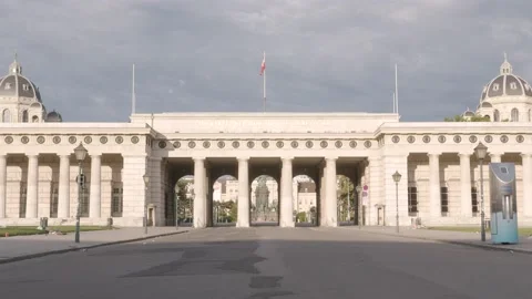 Vienna City "Heldentor" 動画素材 138085545