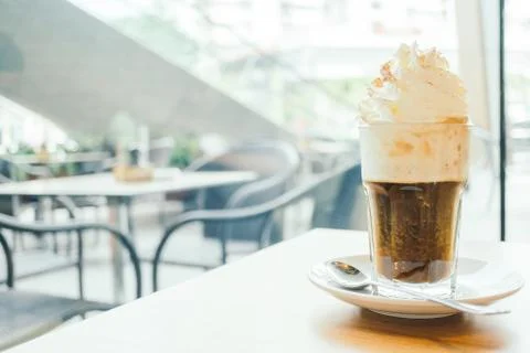 Vienna coffee cup Stock Photos