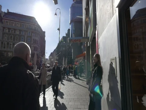Vienna first district street Stock Footage 69455765