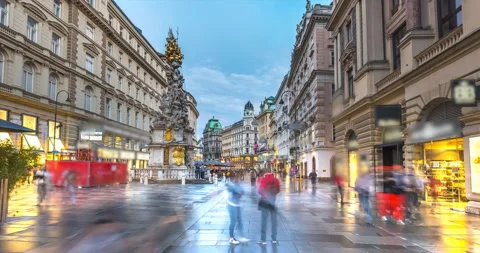 Vienna main street Видео 220844283