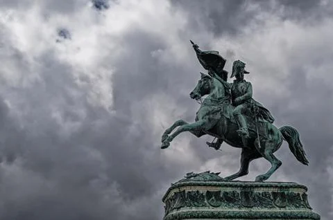 Vienna monument Stock Photos
