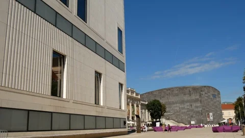Vienna, Mumok Video stock 100093568