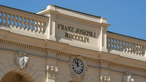 Vienna, Museumquarter Video stock 100092587