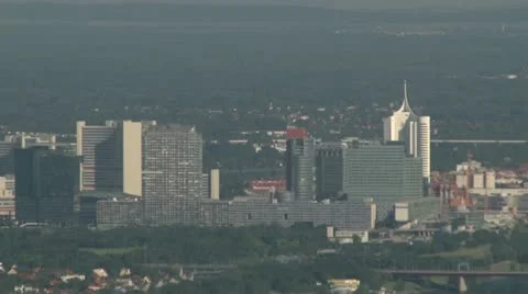Vienna panorama 5 Video stock 21259368