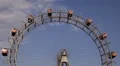 Vienna Prater Ferris Wheel Carrousel Spin Touristic Joy Relaxation Sightseeing HD Footage