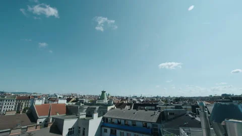Vienna Skyline - 4k Stock Footage 133575203