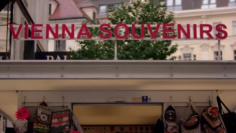 Vienna souvenirs Stock Footage 74375651