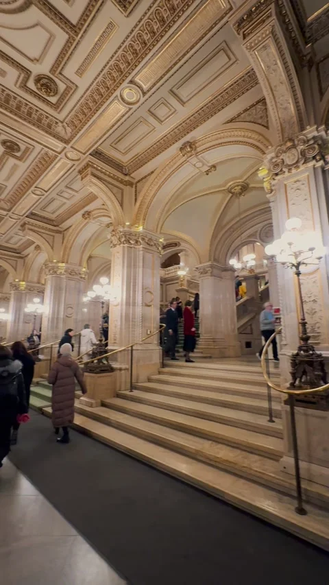 Vienna State Opera 13 (Editorial) Video stock 319846151