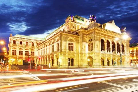 Vienna state opera Foto stock