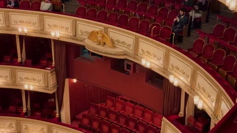 Vienna State Opera Scene 7 (Editorial) Video stock 319846283