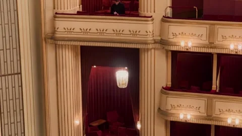 Vienna State Opera Scene 8 (Editorial) Stock Footage 319846294