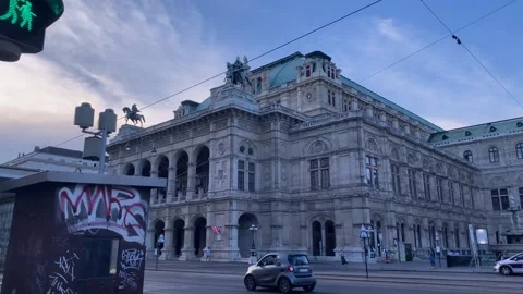 Vienna State Opera, Vienna Austria , 4k Stock Footage 269159448