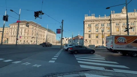 Vienna Streets 1 (Editorial) Video stock 319846360
