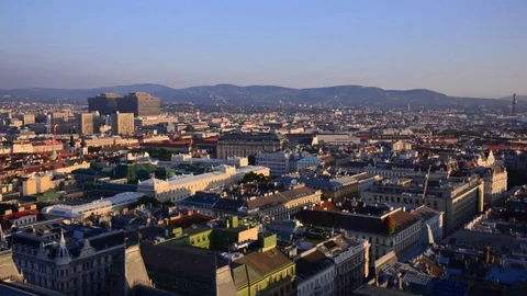 Vienna Sunrise Timelapse. Stock Footage 69197772