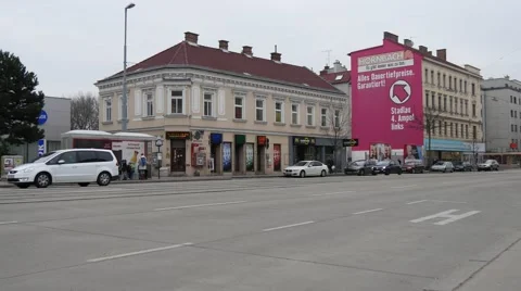 Vienna Traffic Stock Footage 46804124
