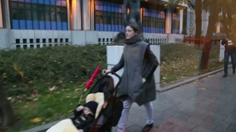 Vienna from the tram Stock Footage 67436956