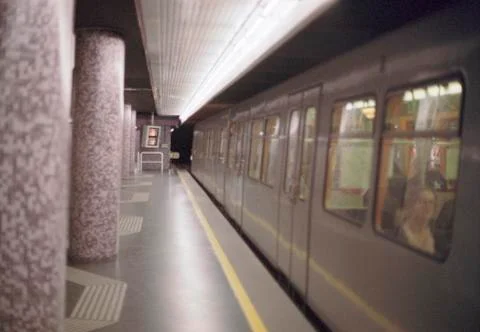 Vienna underground Stock Photos