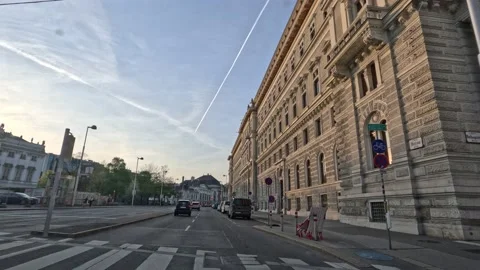 Vienna's Vibrant Daytime Streets: A Visual Tour in 5K Quality Stock Footage 239024057