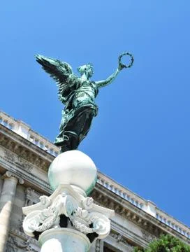Viennese architecture Stock Photos