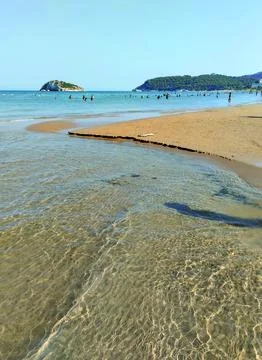 Vieste's Pristine Shoreline Stock Photos