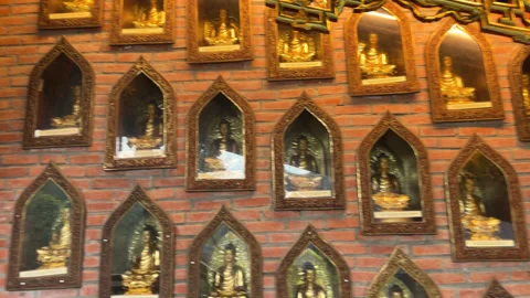 Vietnam Buddhist temple visual day Stock Footage 344309117