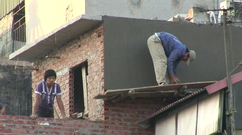 Vietnam construction Stock Footage 289010