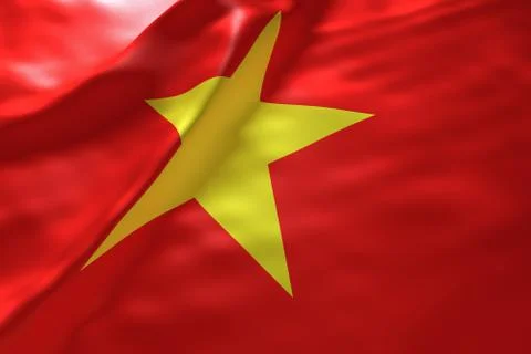 Vietnam flag background 스톡 일러스트