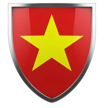Vietnam flag Stock Illustration