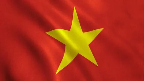 Vietnam Flag Stock Illustration