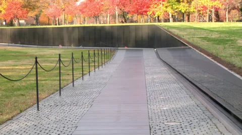 Vietnam Memorial Stock Footage 38877395