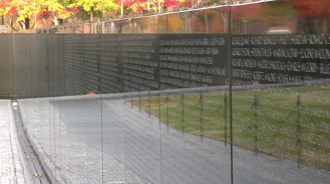 Vietnam Memorial Stock Footage 38878561
