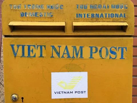 Vietnam Post mailbox Stock Photos