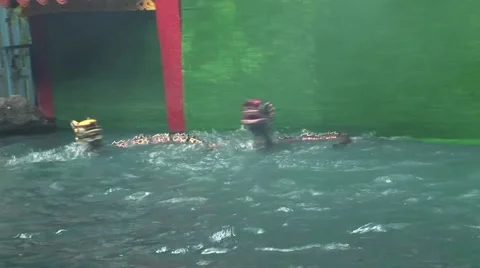 Vietnam Puppet show Stock Footage 41942275