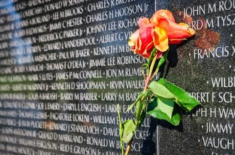 Vietnam Veterans Memorial Stock Photos