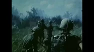 Vietnam War – 1966 – Battlefield In Tuy Hoa Region Stock Footage