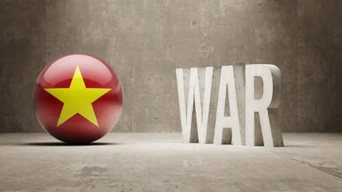 Vietnam. War Concept. Illustrazione stock