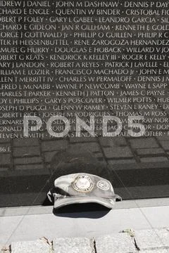 Vietnam war memorial Stock Photos