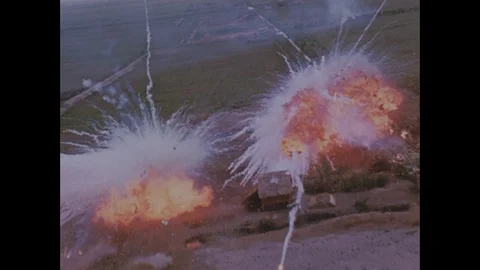 vietnam war napalm explosion