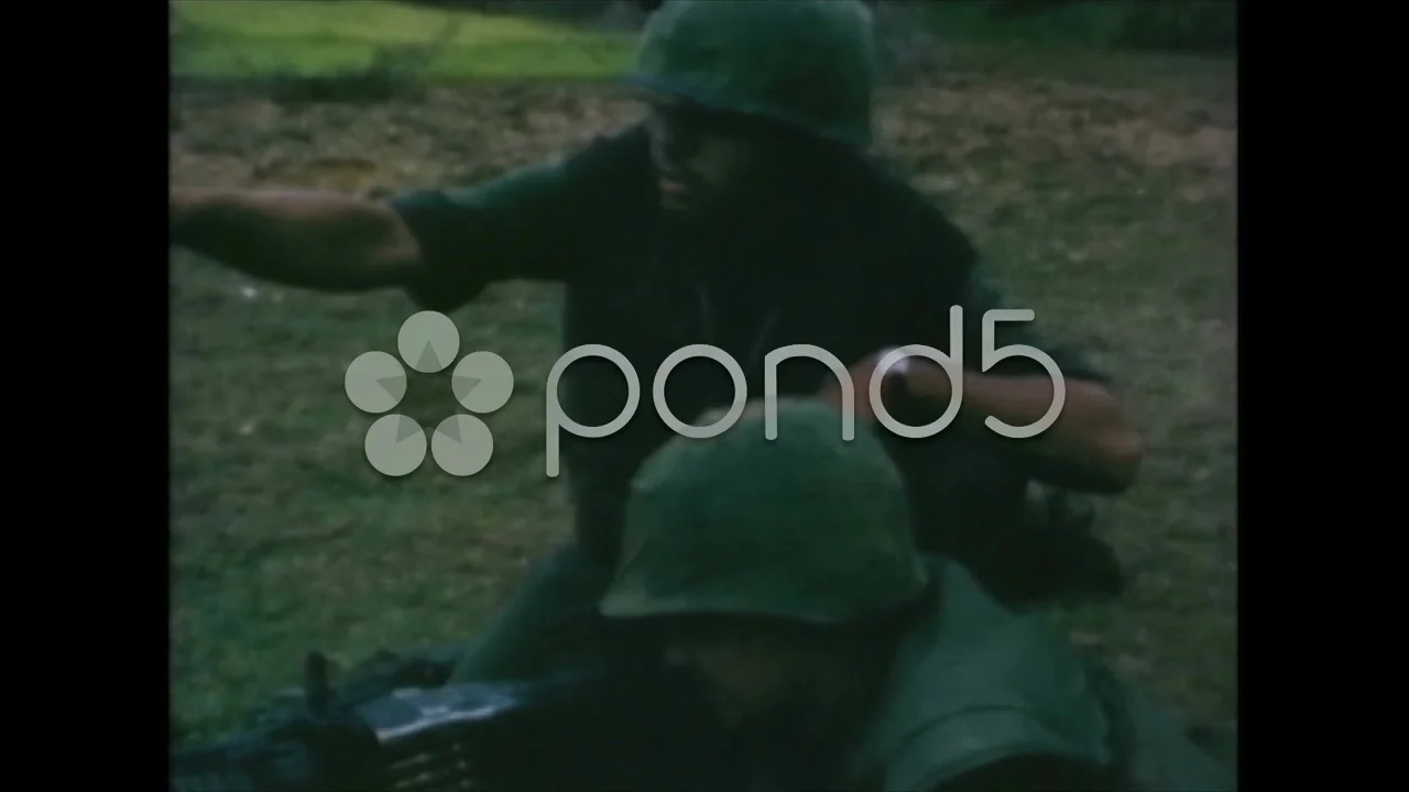 Vietnam War - Operation Piranha 1965 - M... | Stock Video | Pond5