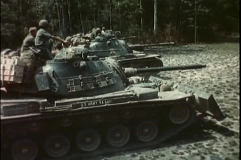 Vietnam War - Sequence of Vietnam War Combat archival footage Видео 138728366