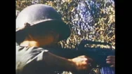 Vietnam War - Us Soldiers In Battle 01 Stock Footage